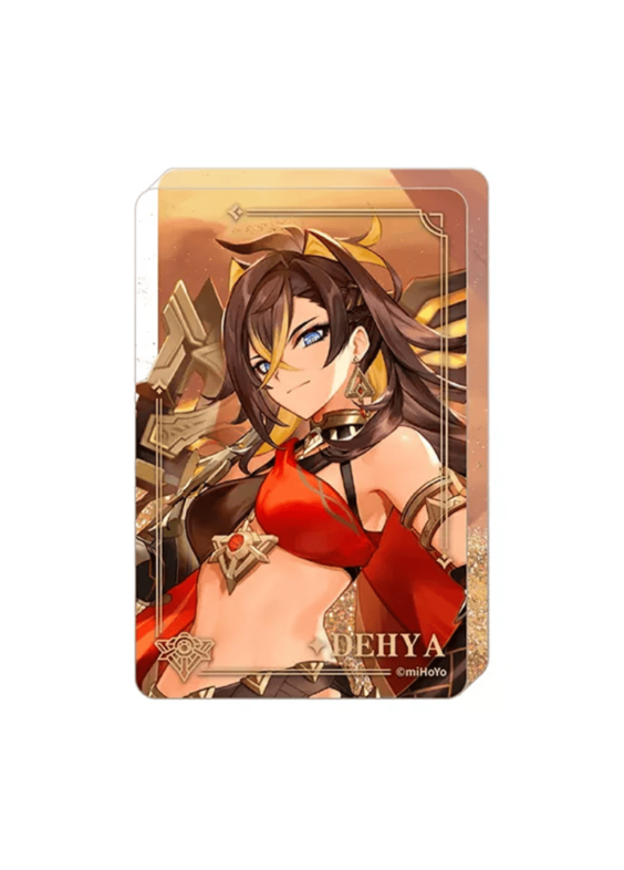 Anime Genshin Impact Dehya Acrylic Quicksand Stand