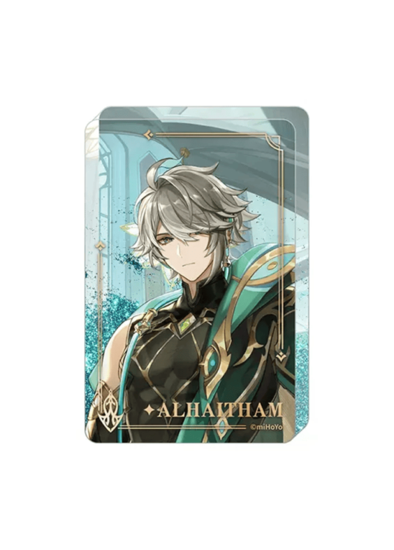 Anime Genshin Impact Alhaitham Acrylic Quicksand Stand