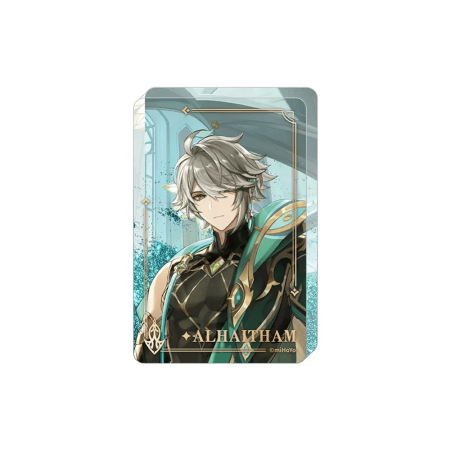 Anime Genshin Impact Alhaitham Acrylic Quicksand Stand