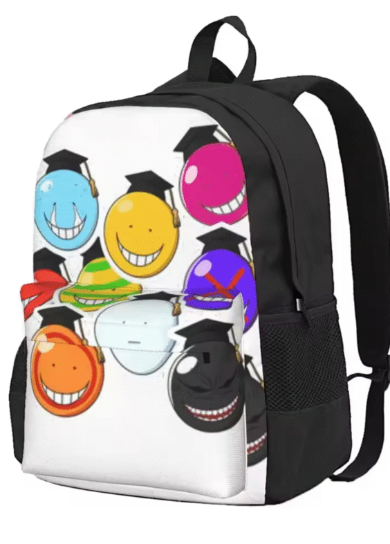 Anime Assassination Classroom Koro-sensei Student School Bag