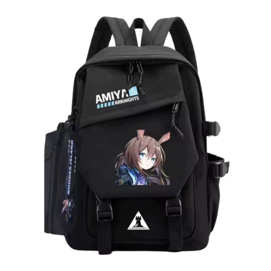 Anime Arknights Amiya School Bag
