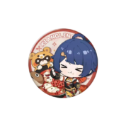 Anime Genshin Impact Xiangling Badge Pin