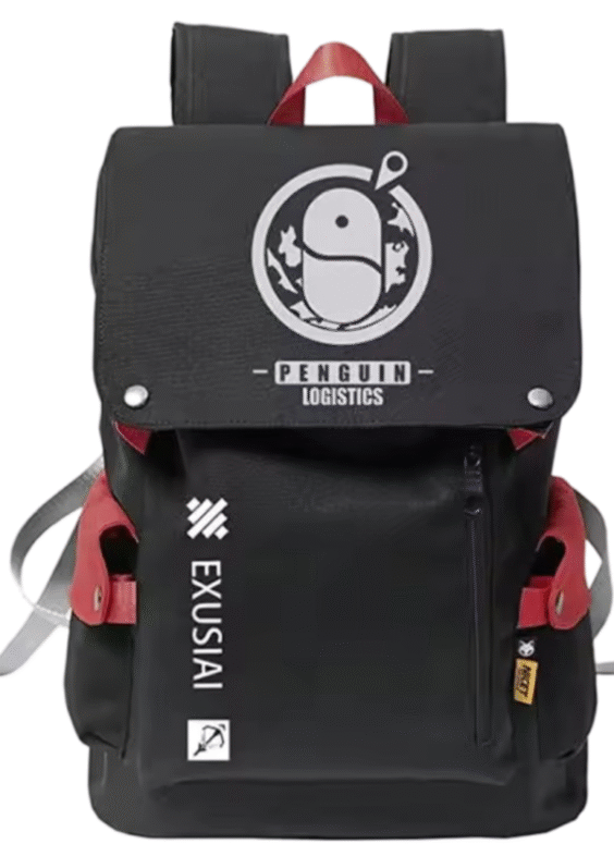 Anime Arknights Penguin Logistics Exusiai Backpack