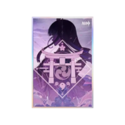 Anime Genshin Impact Sangonomiya Kokomi TCG Card Colored Paper