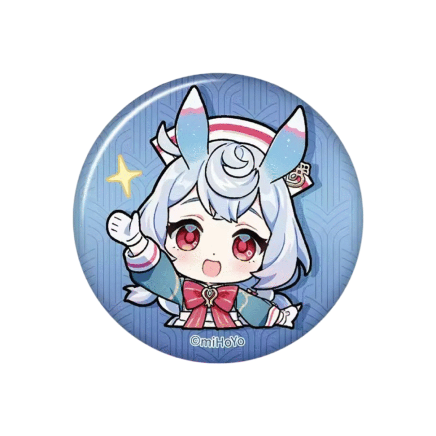 Anime Genshin Impact Sigewinne Print Badge Anime Genshin Impact Sigewinne Print Badge