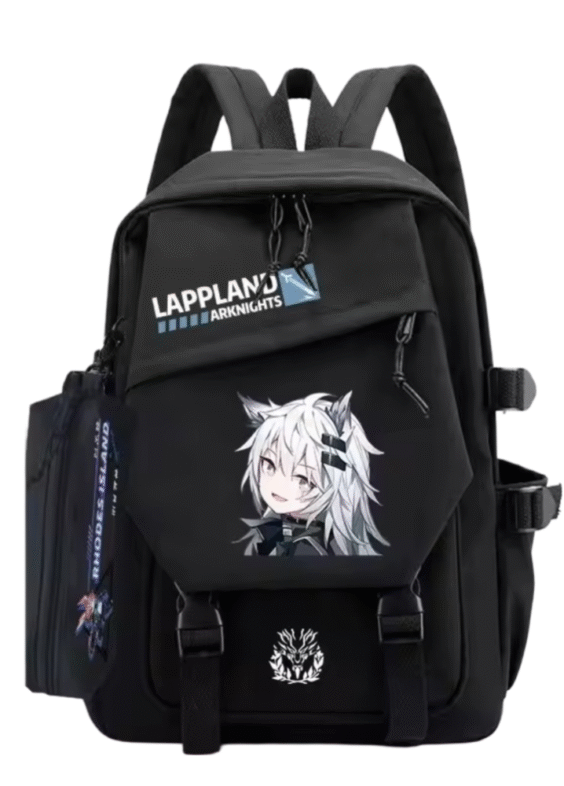 Anime Arknights Lappland School Bag