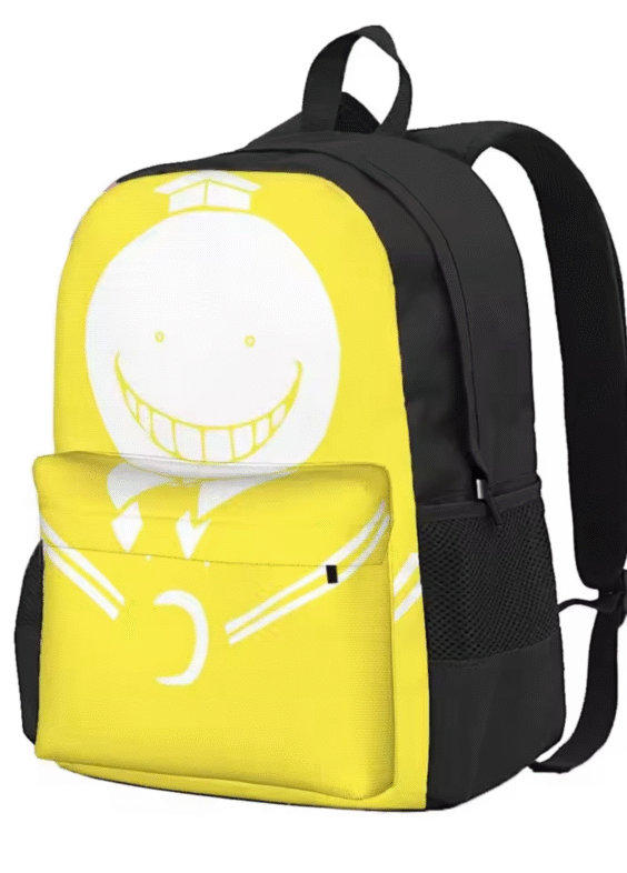 Anime Assassination Classroom Koro-Sensei Printed Backpack