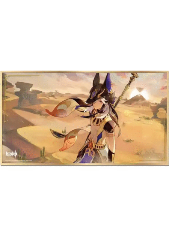 Anime Genshin Impact Cyno Colored Paper