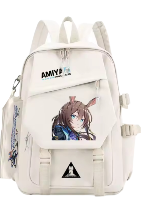 Anime Arknights Amiya Nylon Backpack