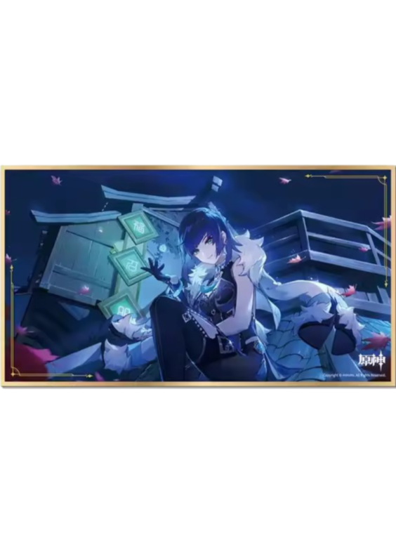Anime Genshin Impact Yelan Colored Paper