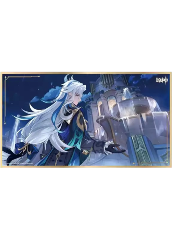 Anime Genshin Impact Neuvillette Colored Paper