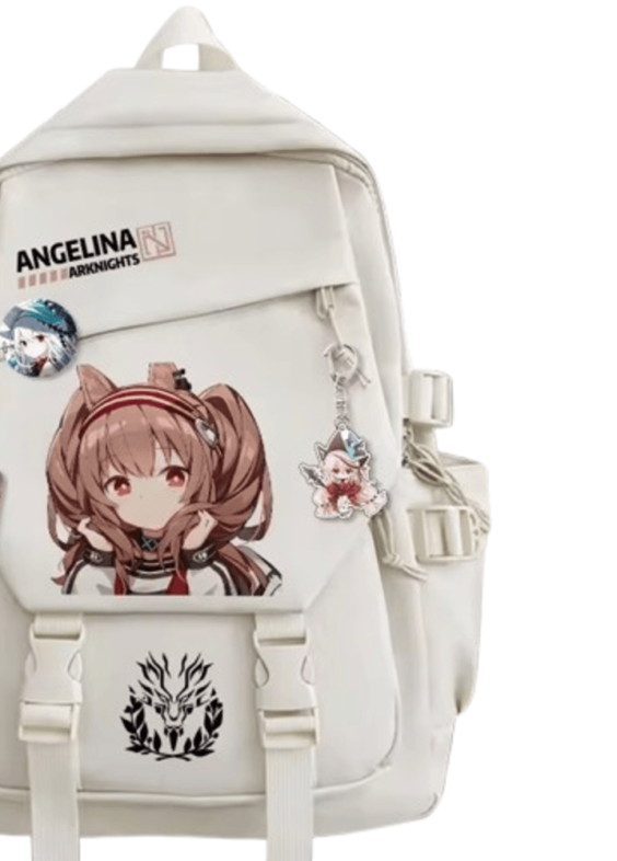 Arknights Anime Angelina School Bag