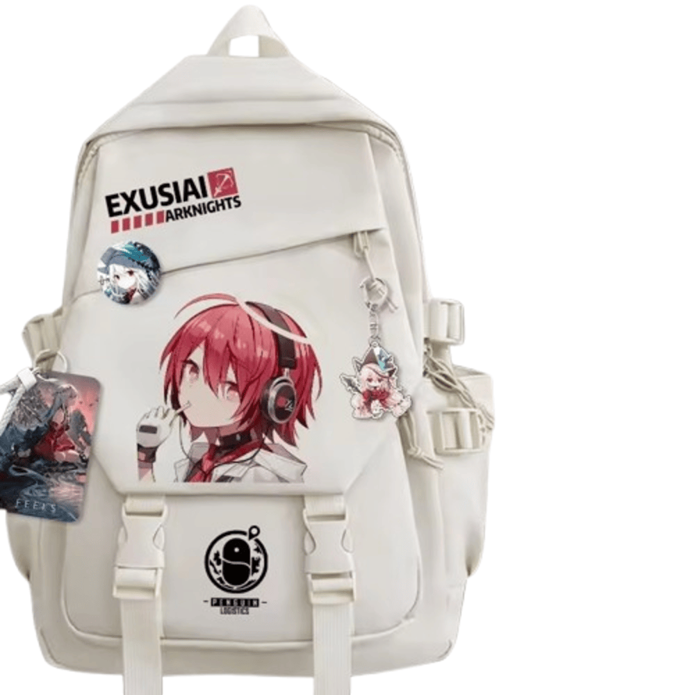 Arknights Anime Exusiai Nylon School Bag Arknights Anime Exusiai Nylon School Bag