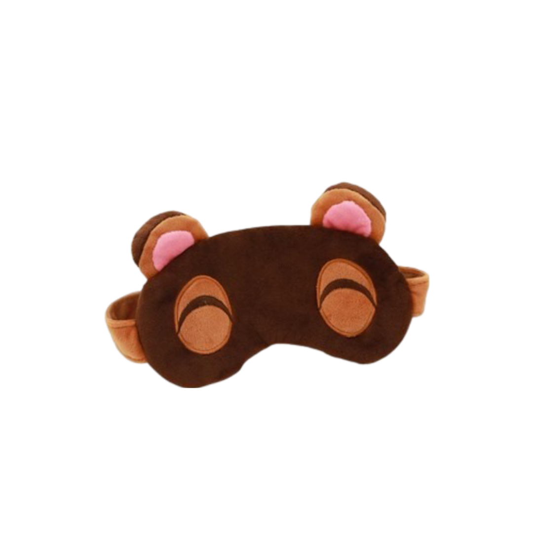 Anime Animal Crossing Tom Nook Sleeping Eye Close Mask