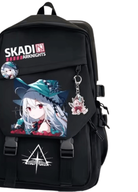 Arknights Anime Skadi School Bag