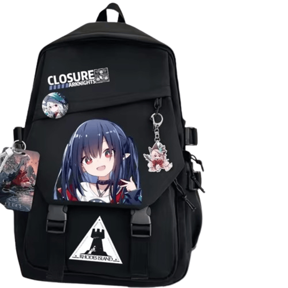 Anime Arknights Closure School Bag Anime Arknights Closure School Bag
