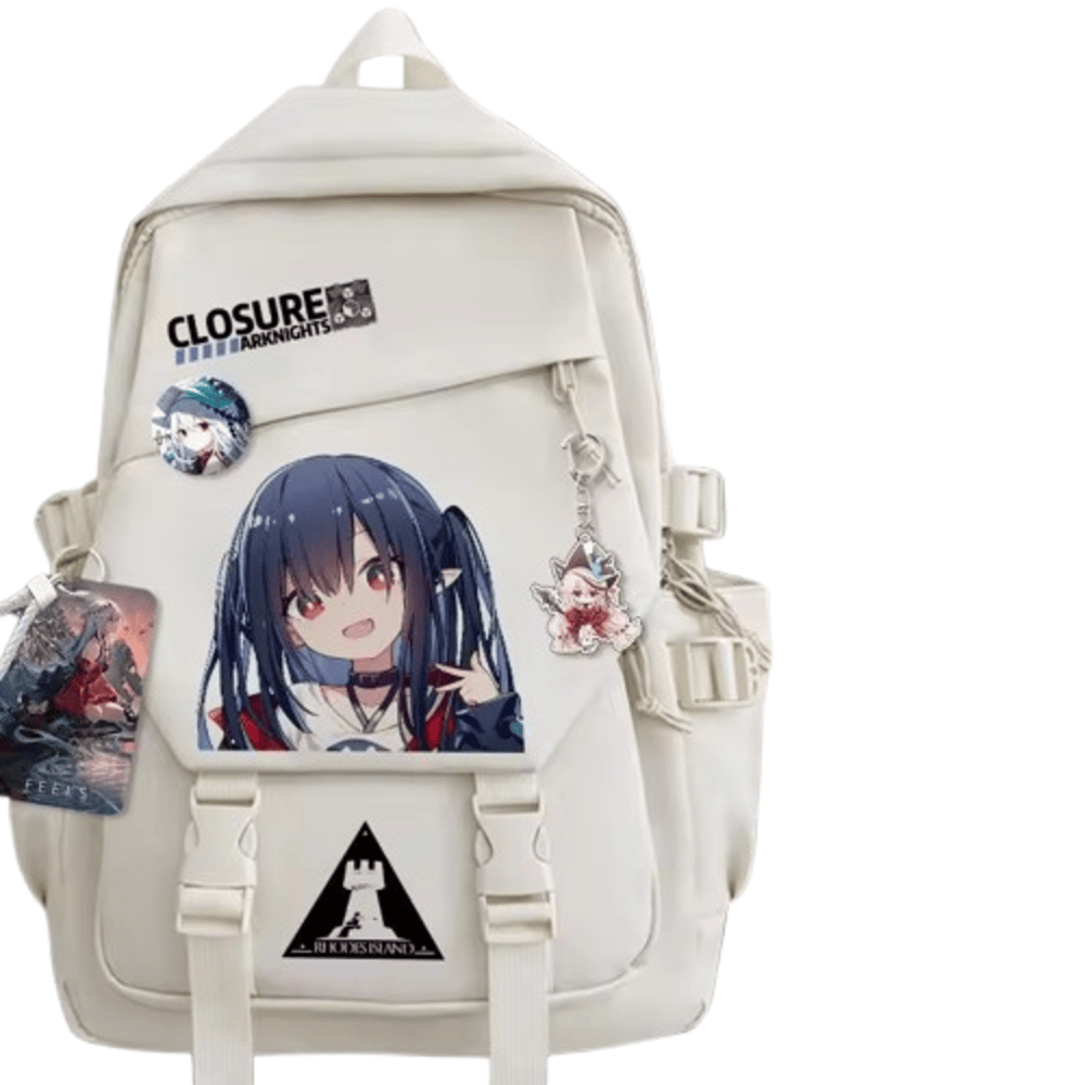 Arknights Anime Closure School Bag Arknights Anime Closure School Bag