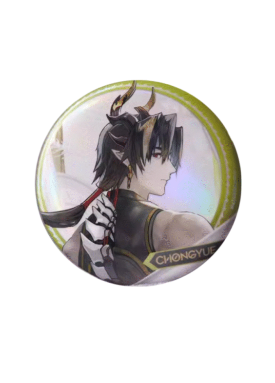 Anime Arknights Chongyue Metal Badge