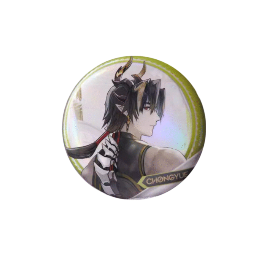 Anime Arknights Chongyue Metal Badge Anime Arknights Chongyue Metal Badge