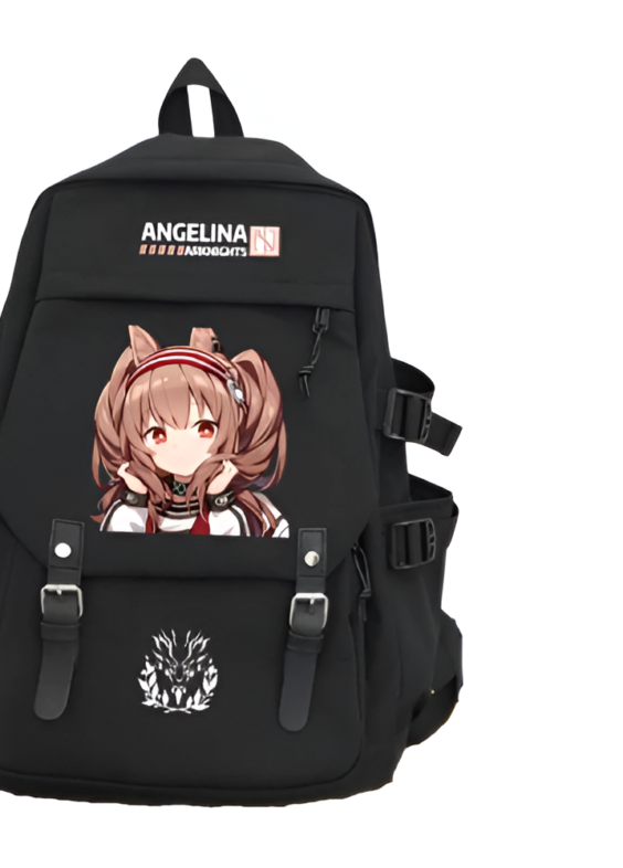 Anime Arknights Angelina Printed Backpack