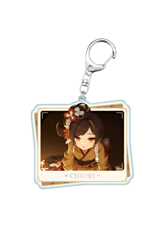Anime Genshin Impact Chiori Acrylic Keychain