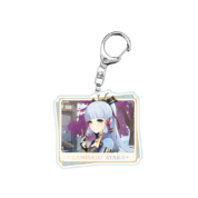 Anime Genshin Impact Kamisato Ayaka Acrylic Keychain