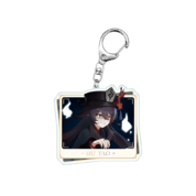 Anime Genshin Impact Hu Tao Acrylic Keychain