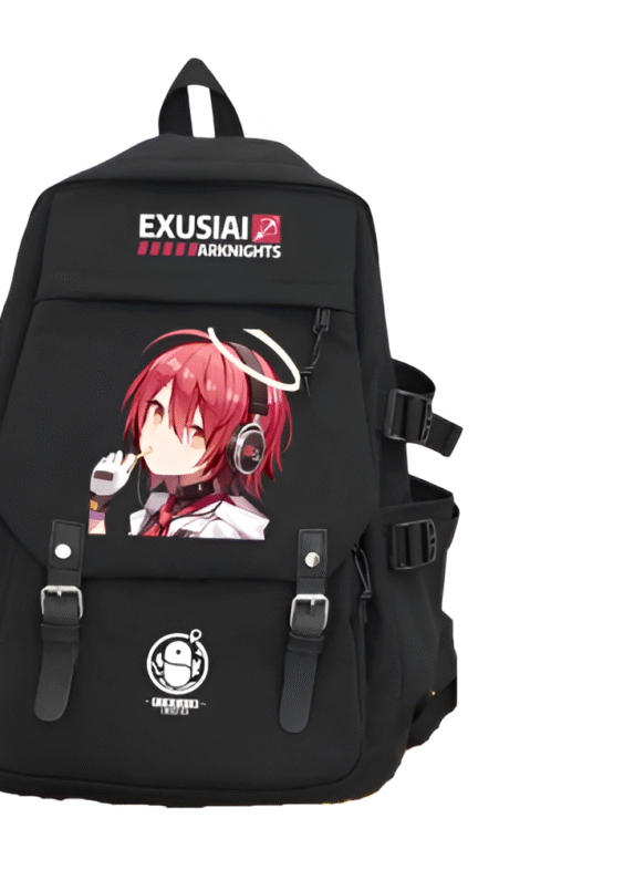 Anime Arknights Exusiai Printed Backpack
