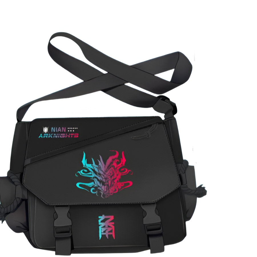 Arknights Anime Nian Student Shoulder Bag