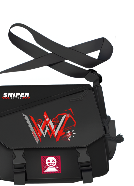 Arknights Anime Sniper Mercenary Sarkaz Fighter Shoulder Bag