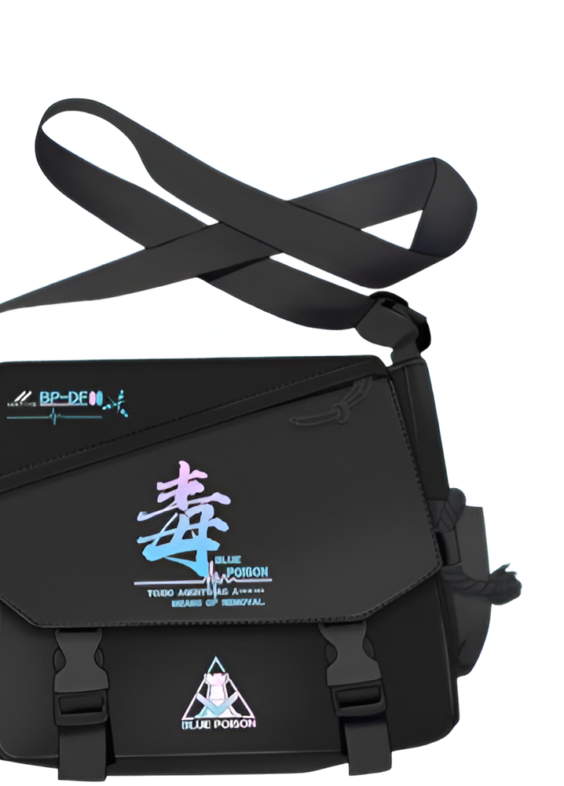 Anime Arknights Blue Poison Shoulder Bag