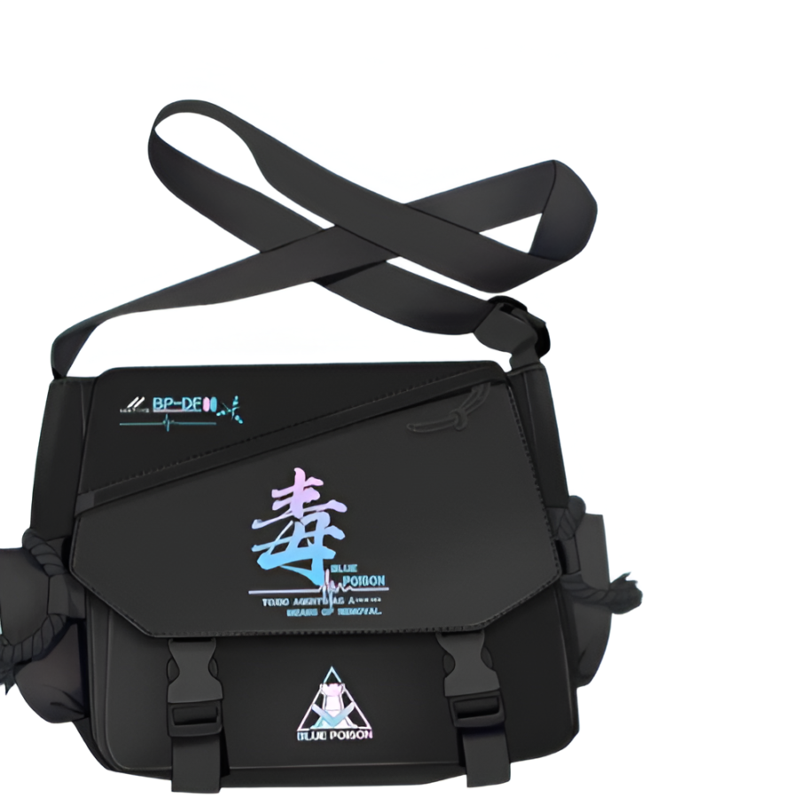 Anime Arknights Blue Poison Shoulder Bag