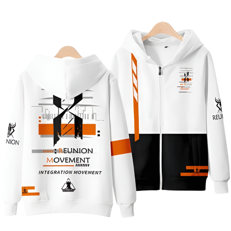 Anime Arknights Reunion Movement 3D Printed Hoodie