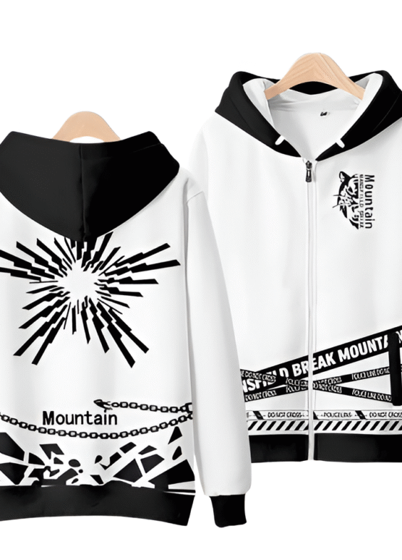 Anime Arknights Mountain 3D Printed Hoodie