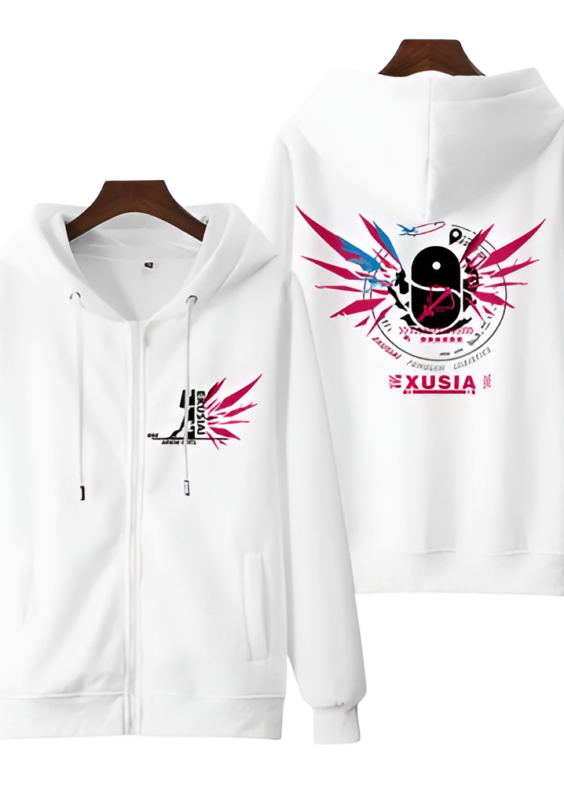 Arknights Anime Ancel And Exusia 3D Printed Hoodie