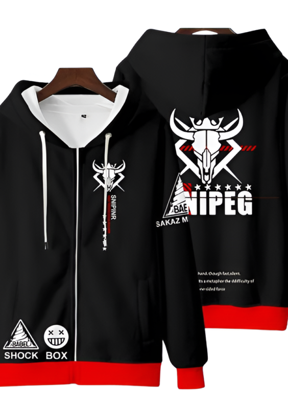 Arknights Anime Sniper Printed Hoodie