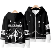 Anime Arknights SilverAsh 3D Printed Hoodie