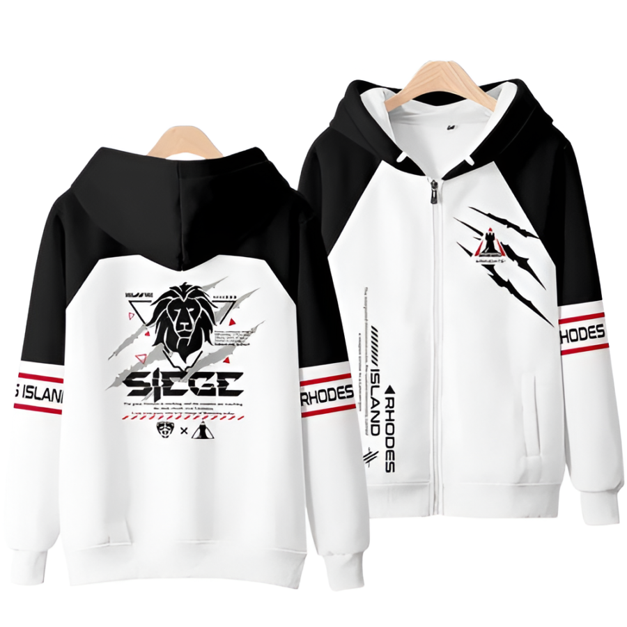 Anime Arknights Siege 3D Printed Hoodie
