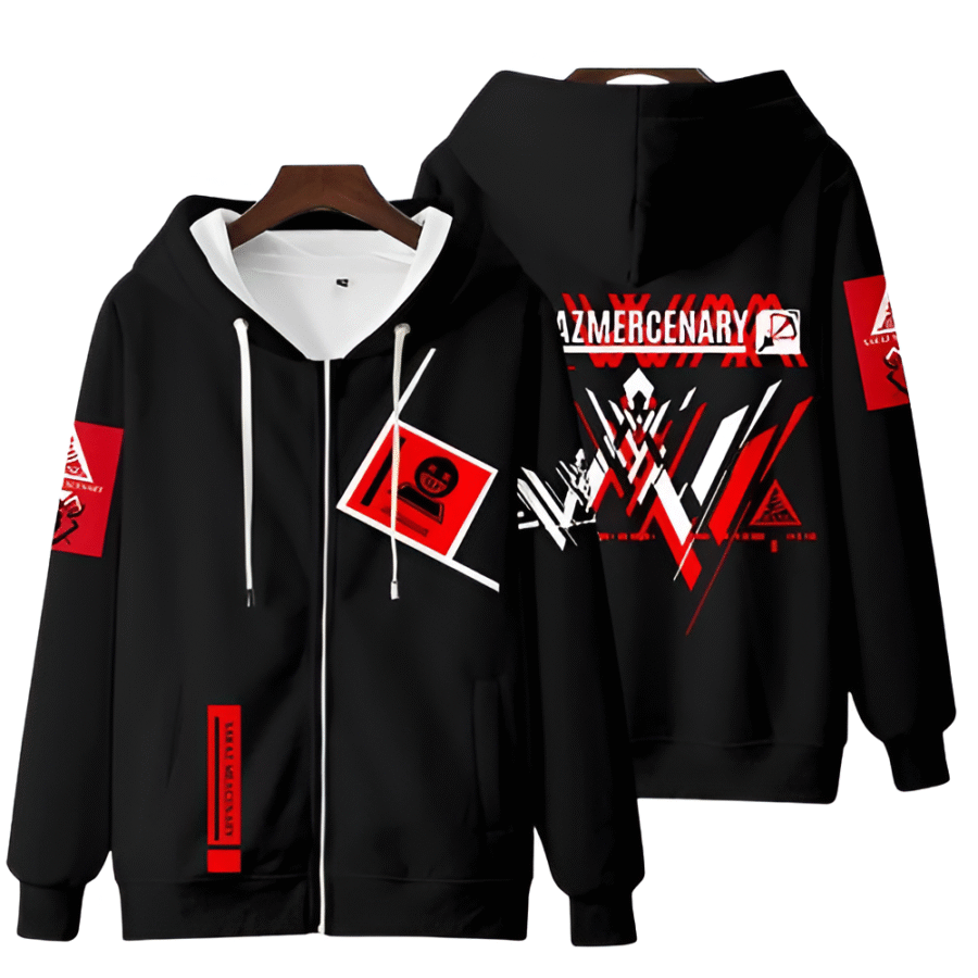 Anime Arknights Sarkaz Mercenary 3D Printed Hoodie