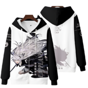 Arknights Anime Lappland Zipper Hoodie