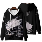 Anime Arknights Lappland Zipper Hoodie