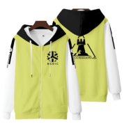 Anime Arknights Medic Zipper Hoodie
