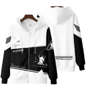Anime Arknights Pegasus Field Zipper Hoodie