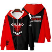 Anime Arknights Guard Chen Zipper Hoodie