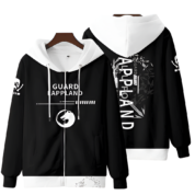 Anime Arknights Guard Lappland Zipper Hoodie