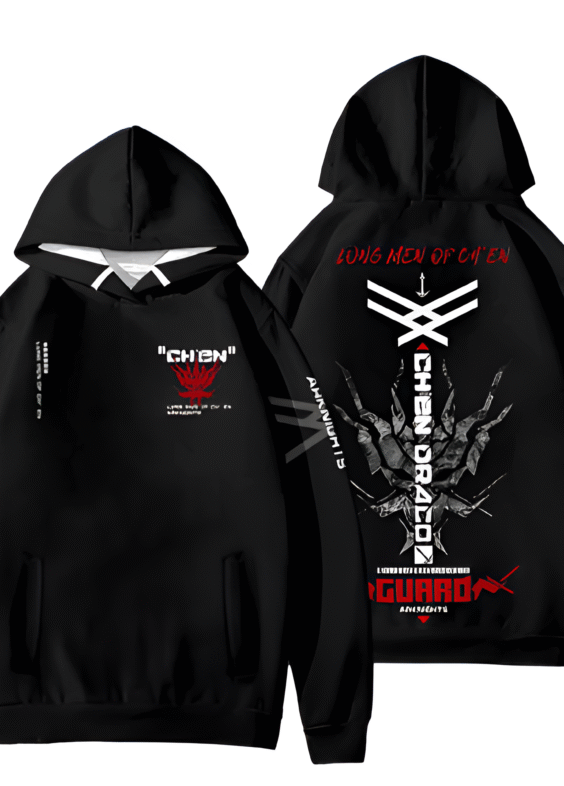 Anime Arknights Ch'en Pullover Hoodie