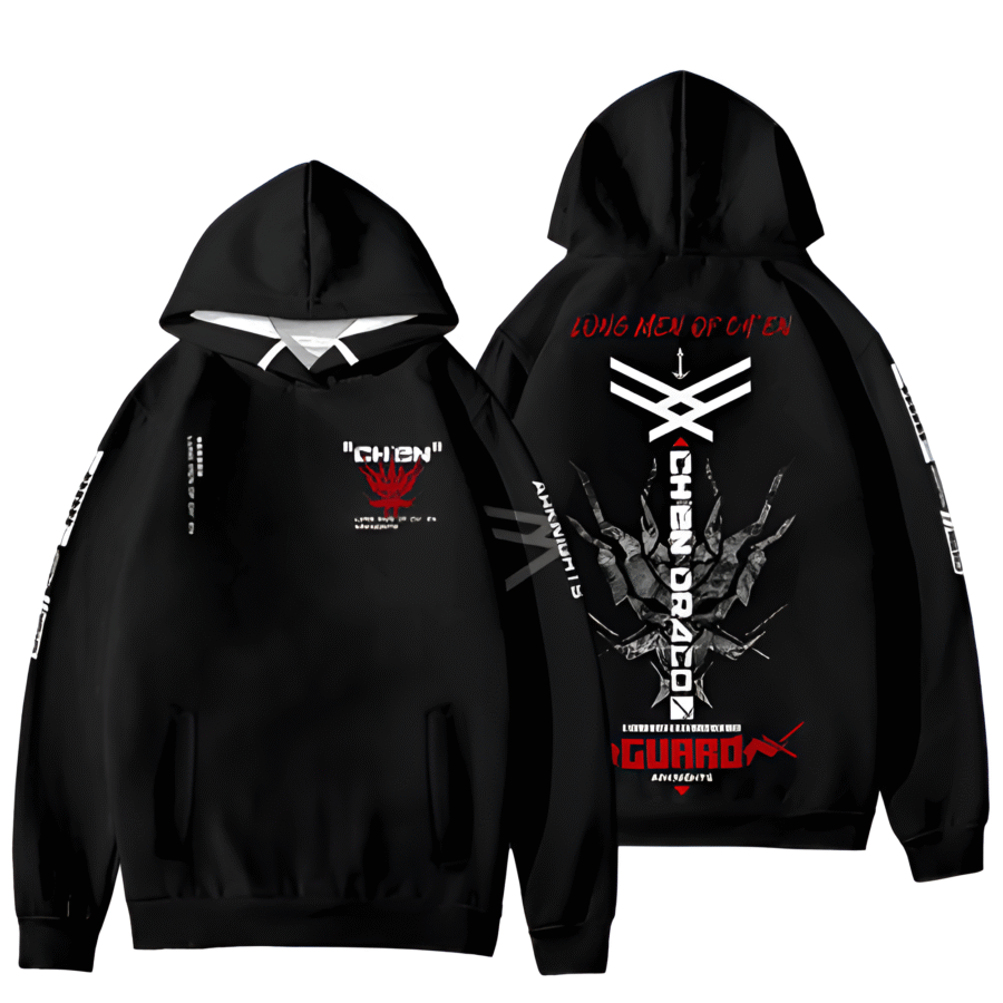 Anime Arknights Ch'en Pullover Hoodie