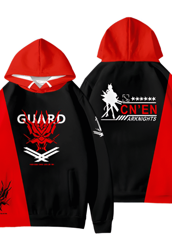 Anime Arknights Guard Ch'en Pullover Hoodie