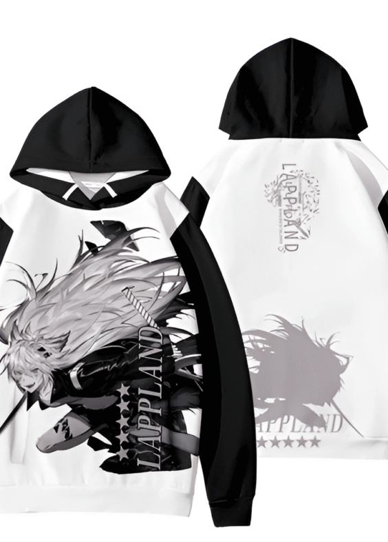 Anime Arknights Lappland Pullover Hoodie