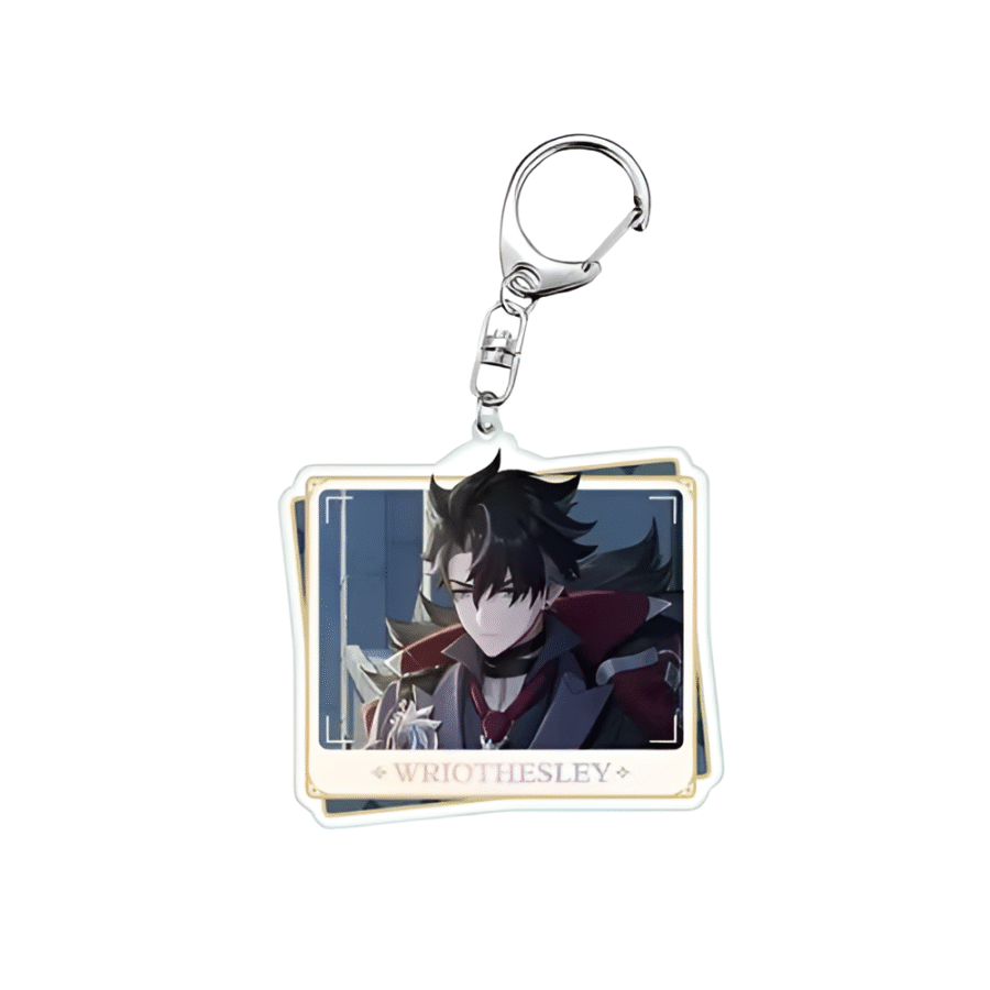Anime Genshin Impact Wriothesley Acrylic Keychain